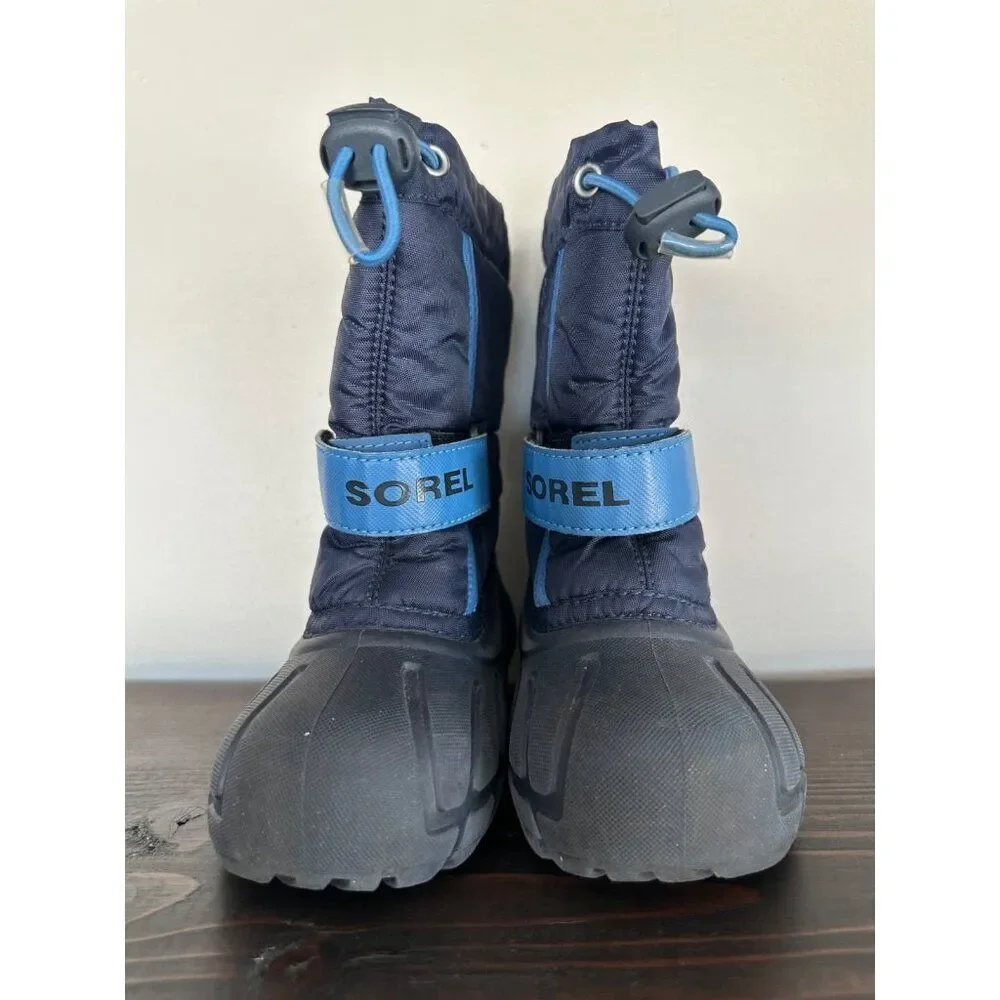 Sorel Kids Youth Toddler 8 Blue Winter Boots